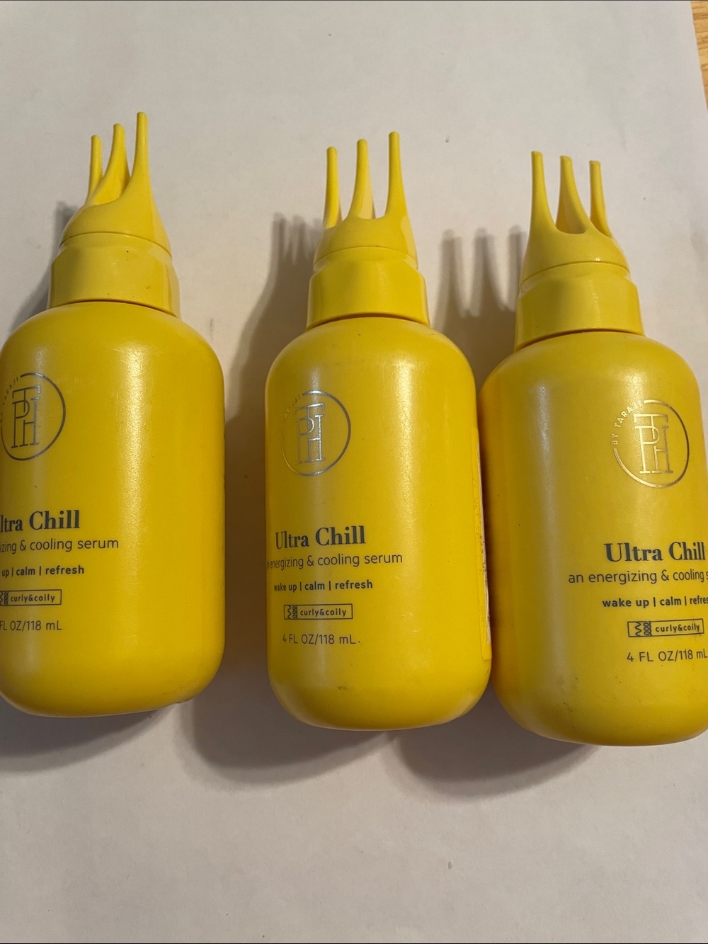 Ultra Chill Energizing & Cooling Serum 3 bottles New